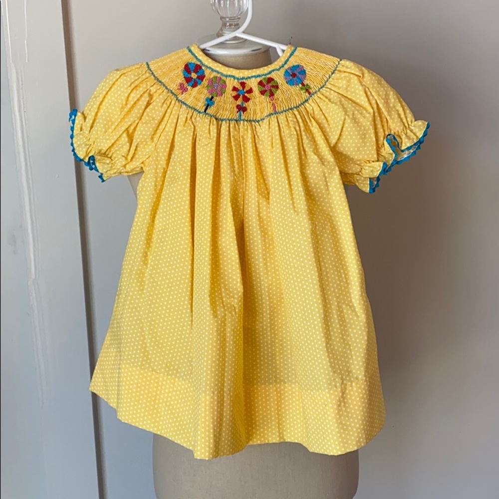NWOT lollipop smocked dress